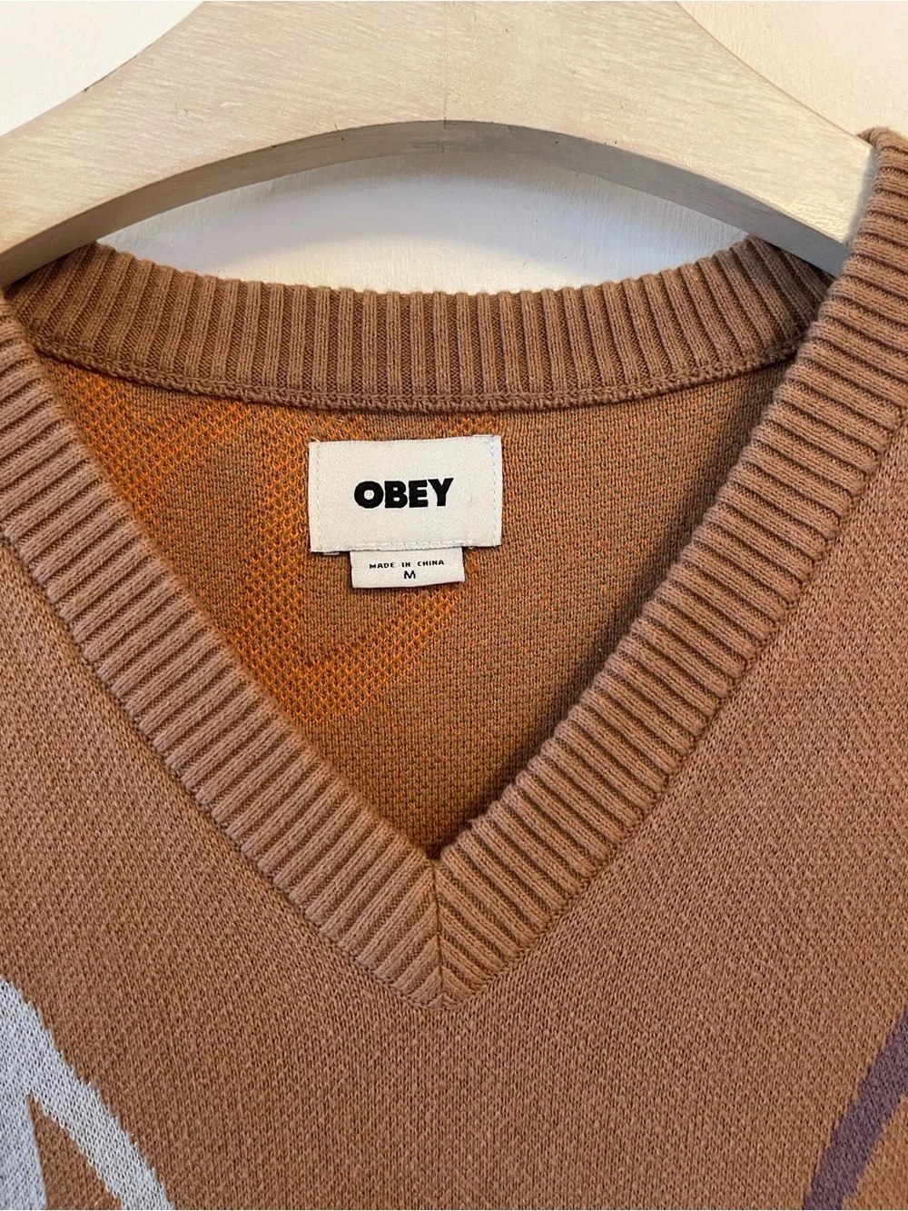 Obey sweater vest